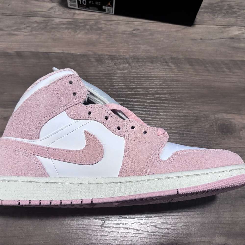 Nike Air Jordan 1 Mid Legend Pink Men’s Size 10 - Picture 7 of 10